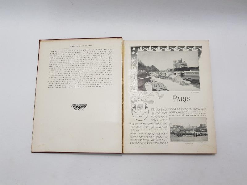 1900'LERDEN FRANSIZCA ATLAS LAROUSSE ILLUSTRE