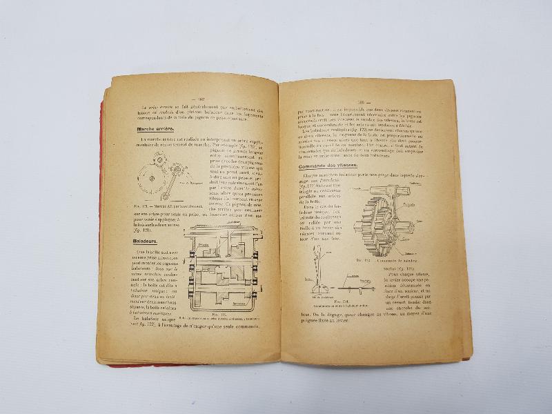 1929 FRANSIZCA KİTAP: TEMEL OTOMOBİL DERSLERİ