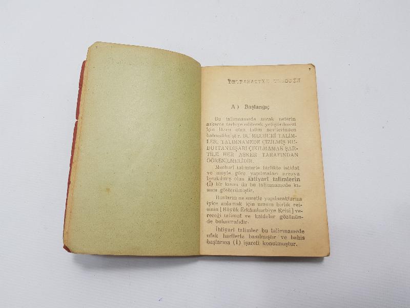 1935 İDMAN TALİMNAMESİ 