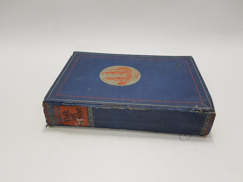 1940 NAZİ ALMANYASI ADOLF HİTLER GÖRSELLİ ALMANCA ASKERİ DENİZCİLİK KİTABI 