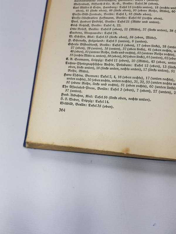 1940 NAZİ ALMANYASI ADOLF HİTLER GÖRSELLİ ALMANCA ASKERİ DENİZCİLİK KİTABI 