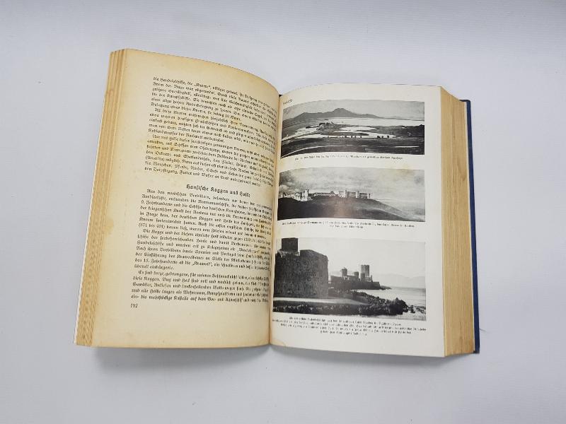 1940 NAZİ ALMANYASI ADOLF HİTLER GÖRSELLİ ALMANCA ASKERİ DENİZCİLİK KİTABI 