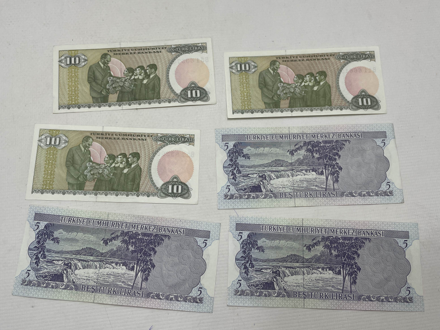 ÇİL KONDİSYONDA ANTİKA KAĞIT PARALAR