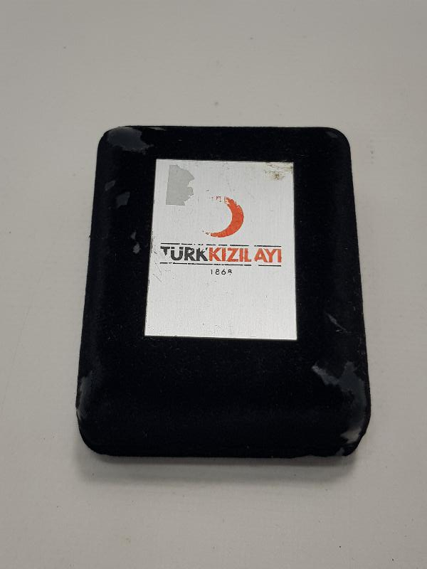 KUTUSUNDA BRONZ KIZILAY KAN BAĞIŞÇISI MADALYASI 