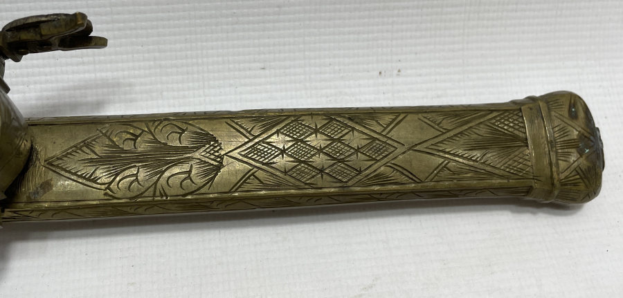 OSMANLI DÖNEM NADİR FORMDA KALEM İŞÇİLİKLİ HATTAT İŞİ DİVİTLİK