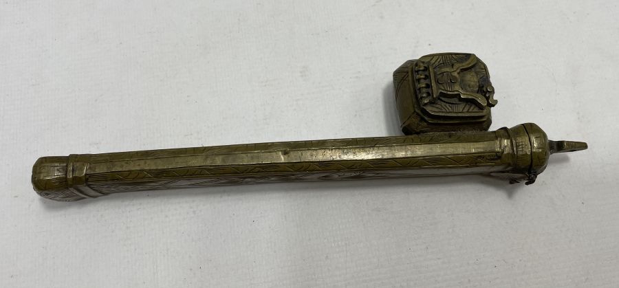 OSMANLI DÖNEM NADİR FORMDA KALEM İŞÇİLİKLİ HATTAT İŞİ DİVİTLİK