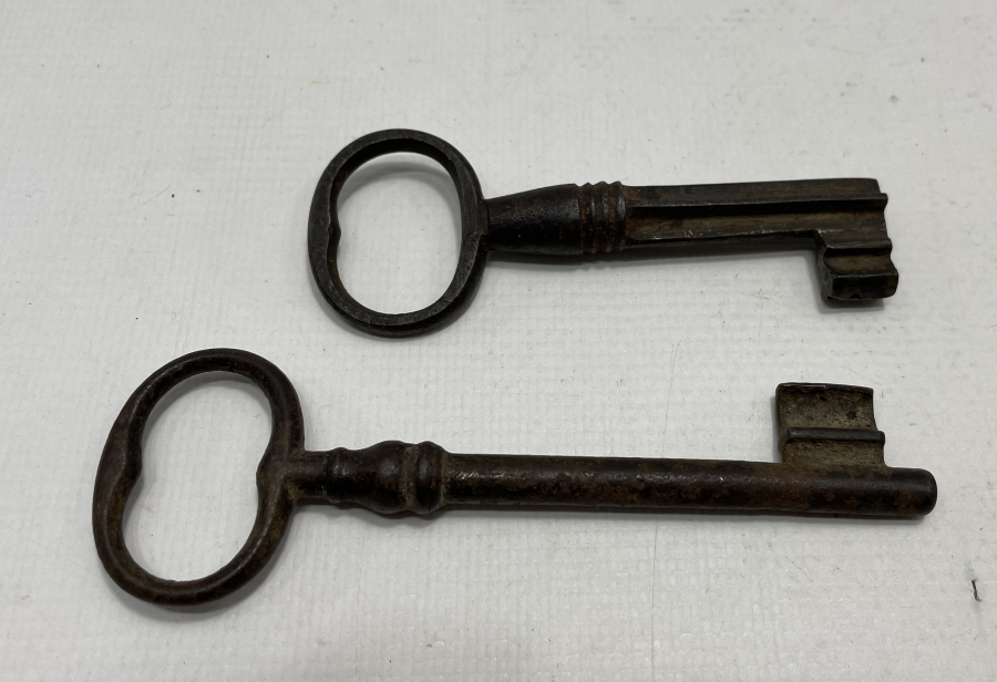 OSMANLI DÖNEMİ 2 ADET RUM İŞİ ANAHTAR