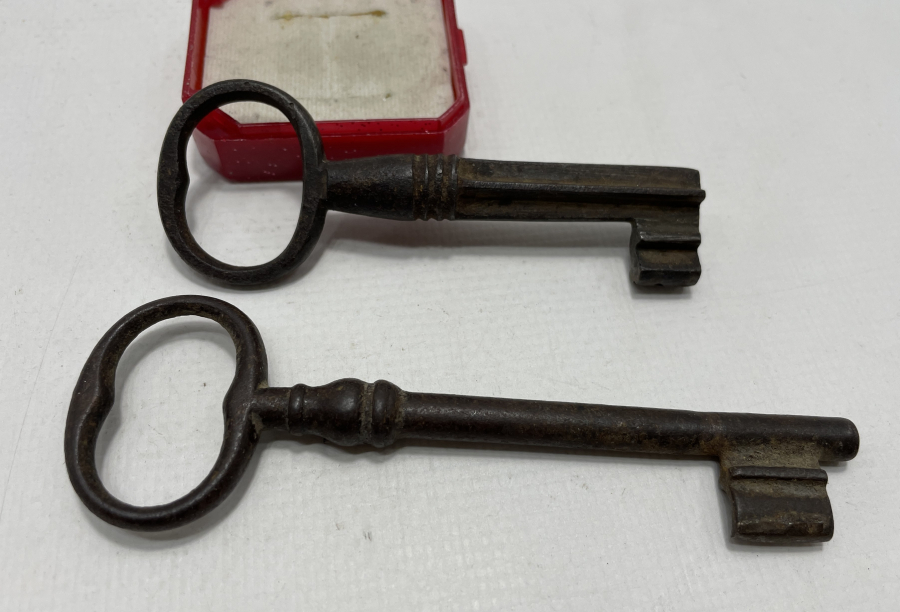 OSMANLI DÖNEMİ 2 ADET RUM İŞİ ANAHTAR