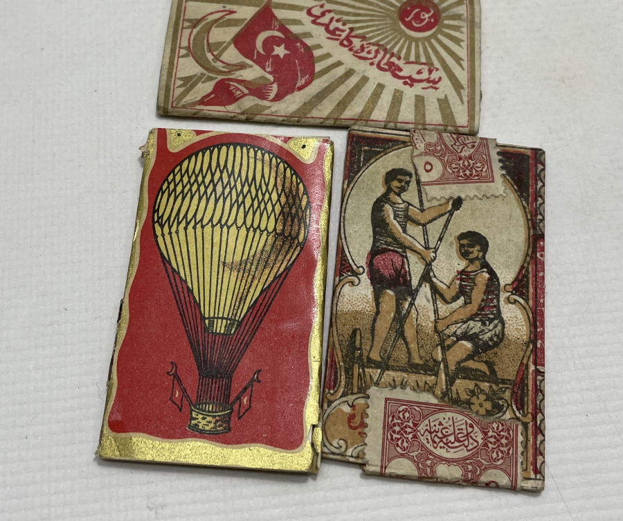 OSMANLI DÖNEMİ 5 ADET SİGARA KAĞIDI