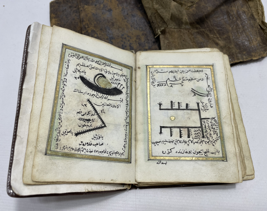 OSMANLI DÖNEMİ EL YAZMA ÇOK NADİR HAVAS VE ŞİFA KİTABI