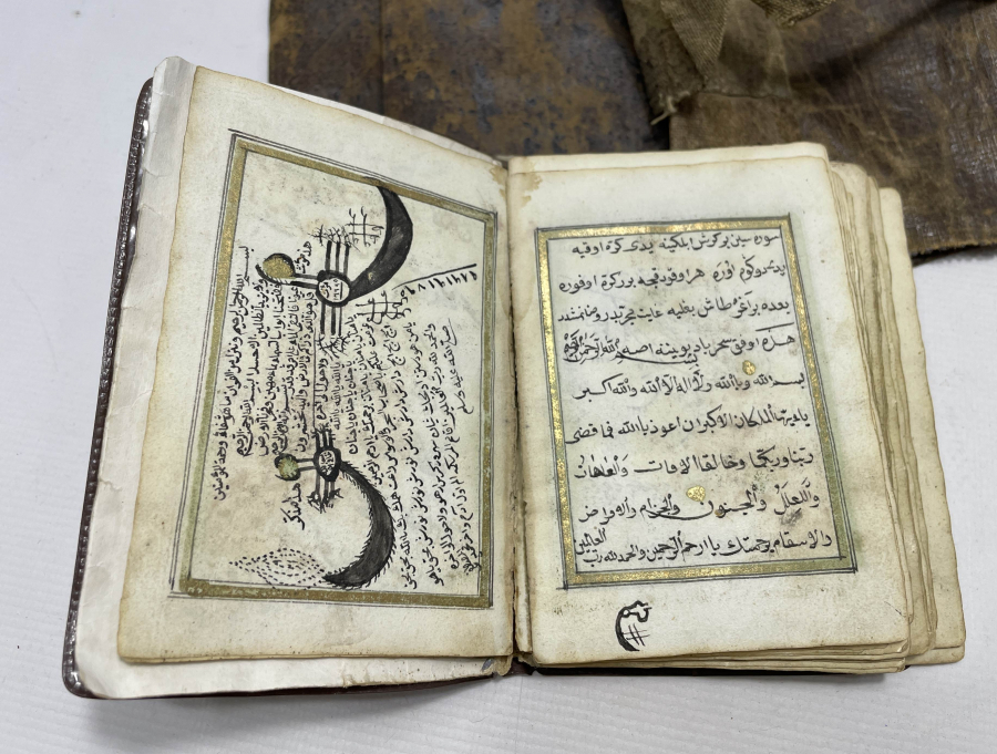 OSMANLI DÖNEMİ EL YAZMA ÇOK NADİR HAVAS VE ŞİFA KİTABI