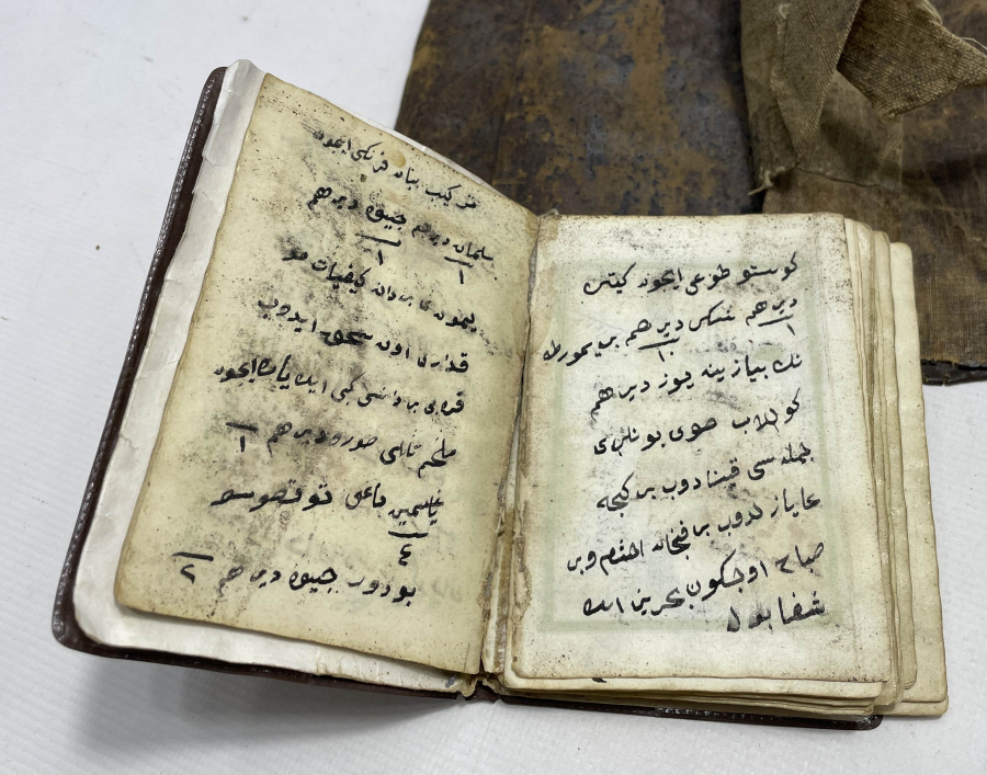 OSMANLI DÖNEMİ EL YAZMA ÇOK NADİR HAVAS VE ŞİFA KİTABI