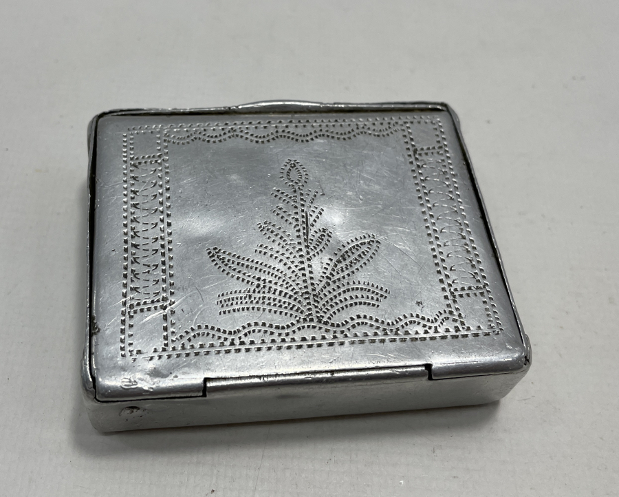 OSMANLI DÖNEMİ ESARET YADİGARI TÜTÜN TABAKASI