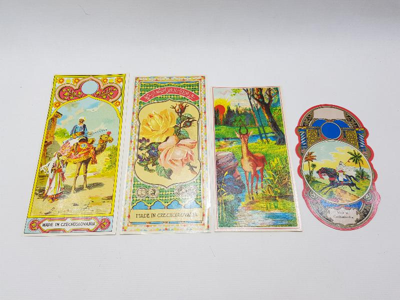 OSMANLI DÖNEMİ FES ETİKETLERİ LOTU 