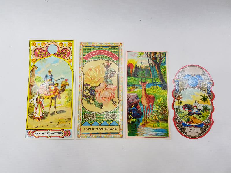 OSMANLI DÖNEMİ FES ETİKETLERİ LOTU 