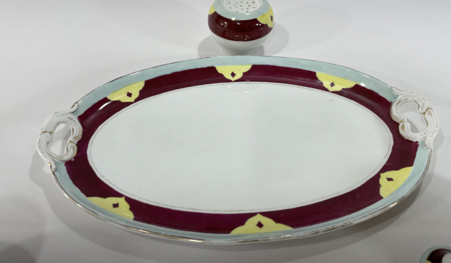 OSMANLI DÖNEMİ HATTAT İŞİ PORSELEN YAZI TAKIMI