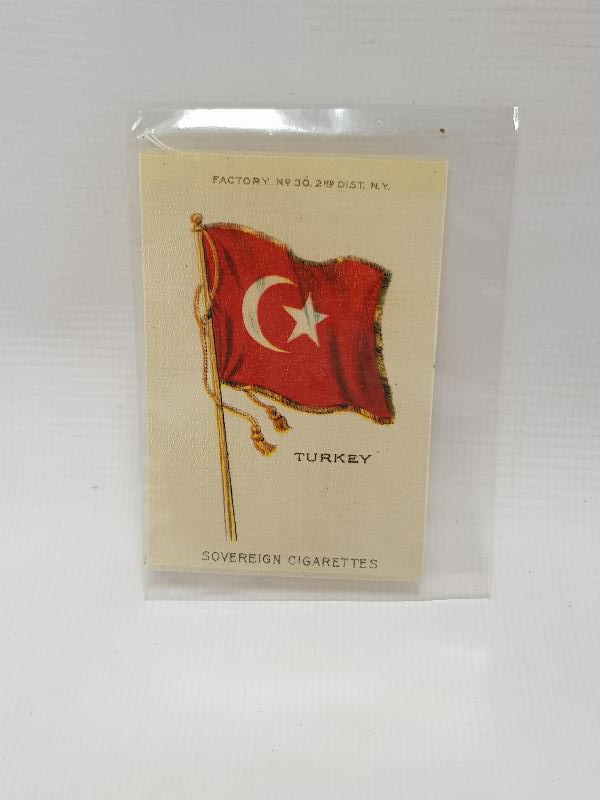 OSMANLI DÖNEMİ İPEK BAYRAK 