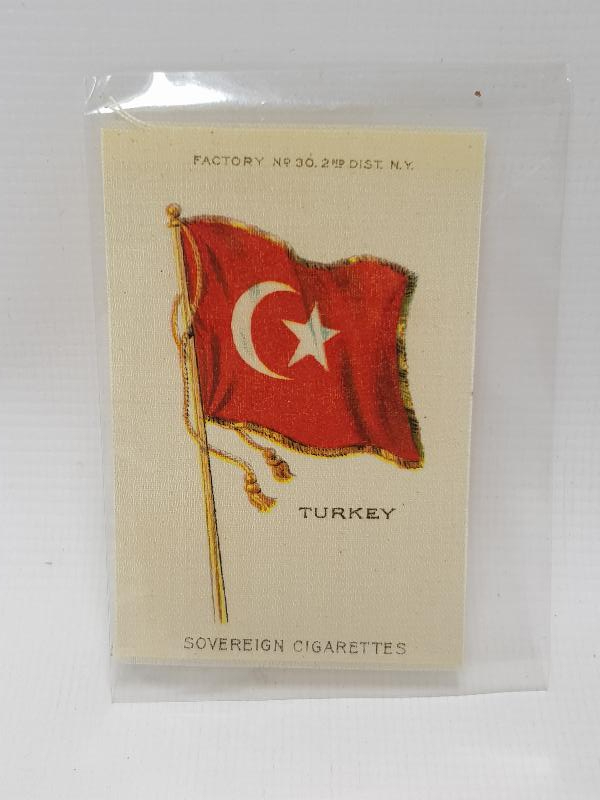 OSMANLI DÖNEMİ İPEK BAYRAK 