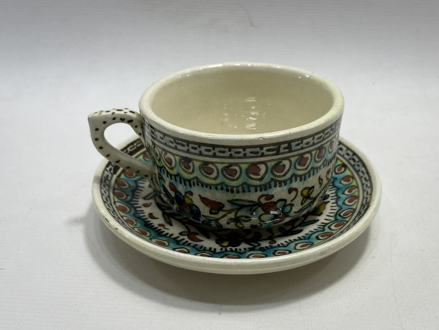 OSMANLI DÖNEMİ KÜTAHYA FİNCAN VE ALTLIĞI