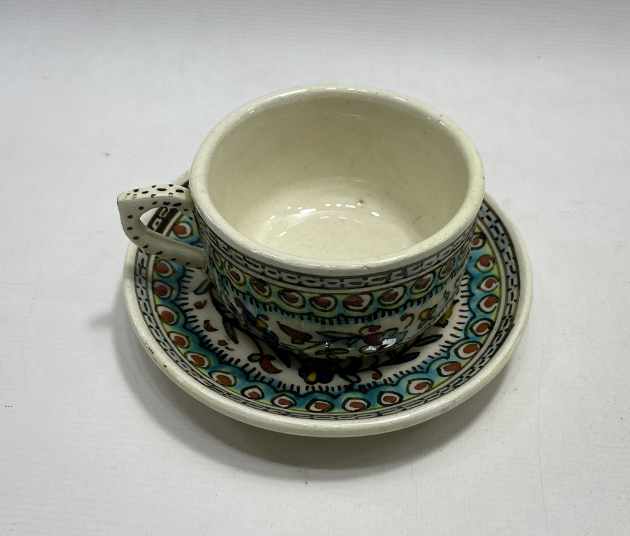 OSMANLI DÖNEMİ KÜTAHYA FİNCAN VE ALTLIĞI