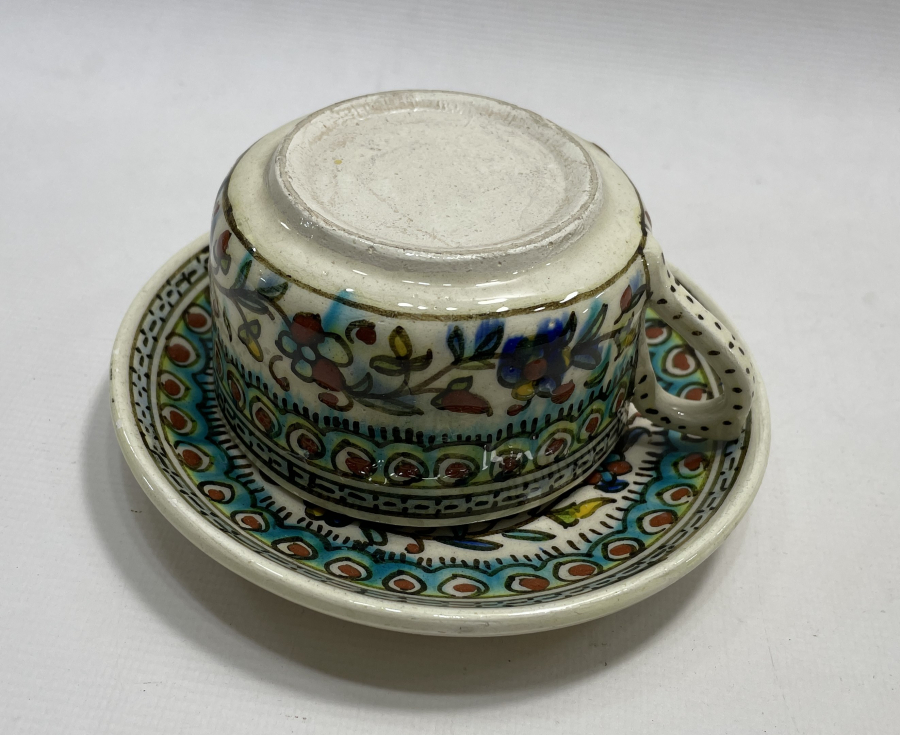 OSMANLI DÖNEMİ KÜTAHYA FİNCAN VE ALTLIĞI