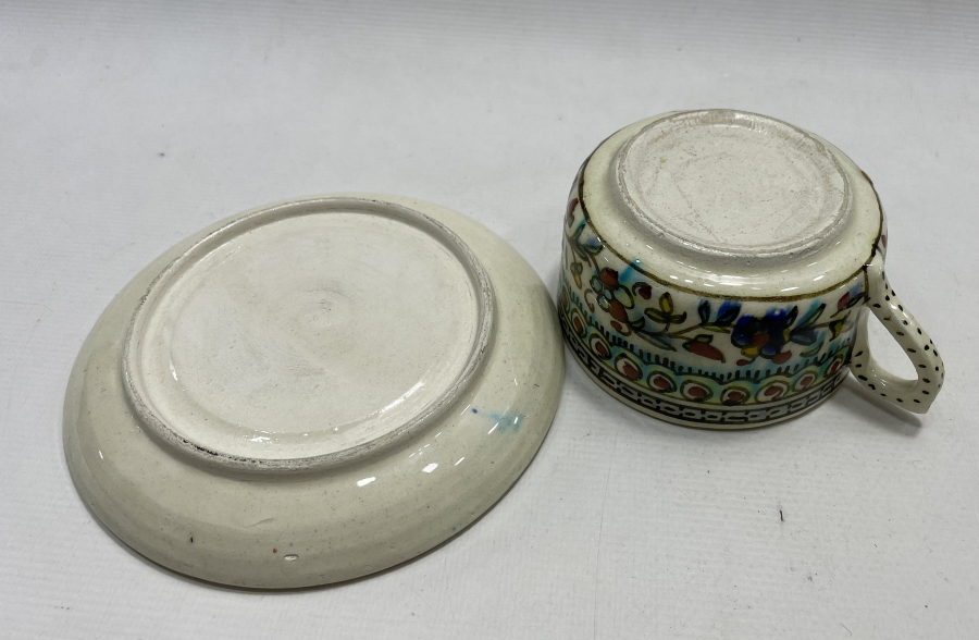 OSMANLI DÖNEMİ KÜTAHYA FİNCAN VE ALTLIĞI