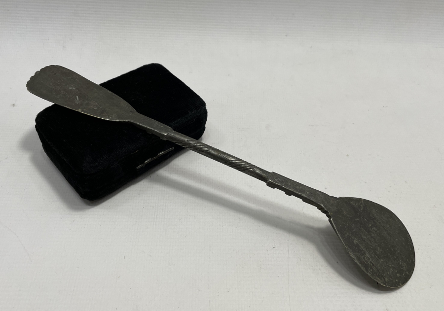 OSMANLI DÖNEMİ NADİR FORMDA DONDURMA KAŞIĞI