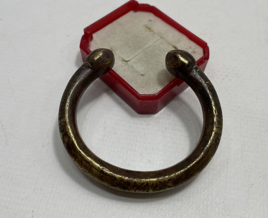 OSMANLI DÖNEMİ NADİR FORMDA ERMENİ İŞİ TOP BİLEZİK