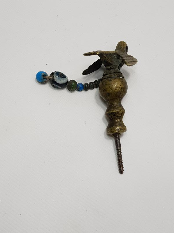 OSMANLI DÖNEMİ PAŞA MANGALI KAPAĞI SÜSÜ 