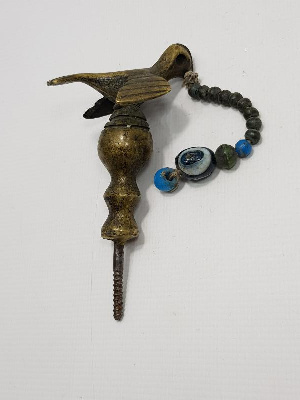 OSMANLI DÖNEMİ PAŞA MANGALI KAPAĞI SÜSÜ 