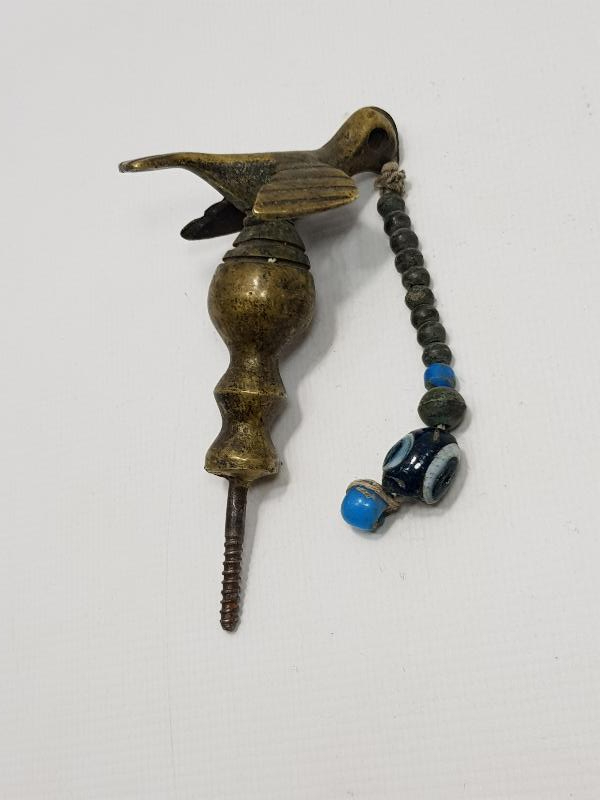 OSMANLI DÖNEMİ PAŞA MANGALI KAPAĞI SÜSÜ 