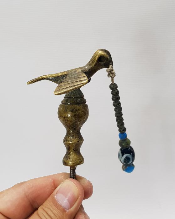 OSMANLI DÖNEMİ PAŞA MANGALI KAPAĞI SÜSÜ 