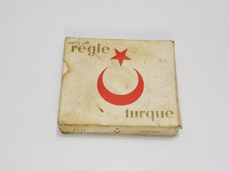 OSMANLI DÖNEMİ REGIE TUQUE MARKA SİGARA KUTUSU 