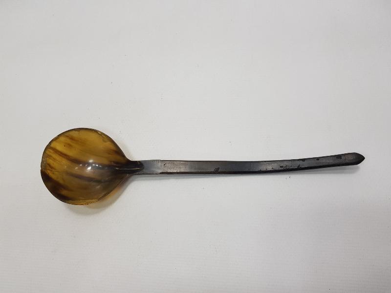 OSMANLI DÖNEMİ TEKKE İŞİ BOYNUZ KAŞIK 