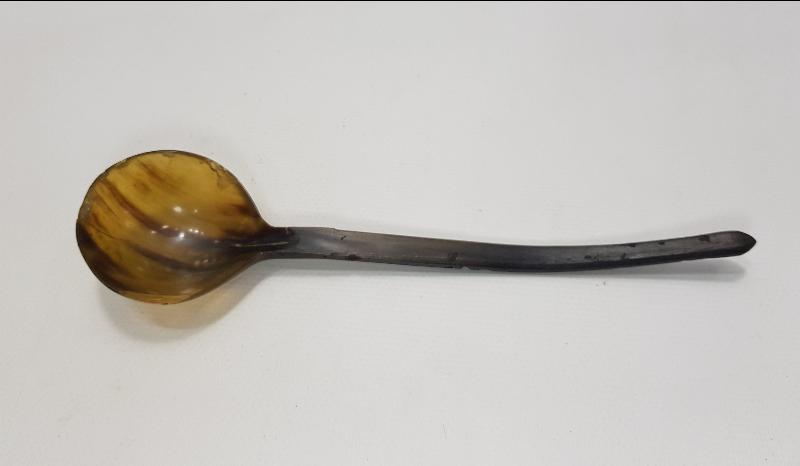 OSMANLI DÖNEMİ TEKKE İŞİ BOYNUZ KAŞIK 