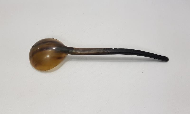 OSMANLI DÖNEMİ TEKKE İŞİ BOYNUZ KAŞIK 