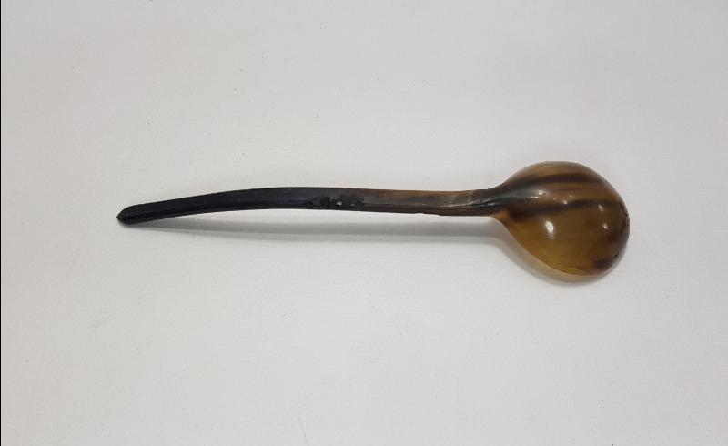 OSMANLI DÖNEMİ TEKKE İŞİ BOYNUZ KAŞIK 