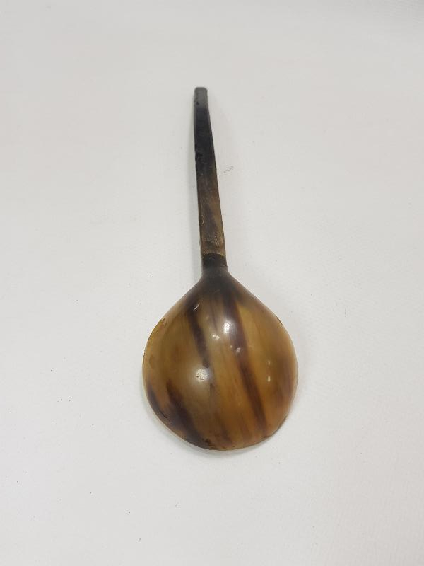 OSMANLI DÖNEMİ TEKKE İŞİ BOYNUZ KAŞIK 