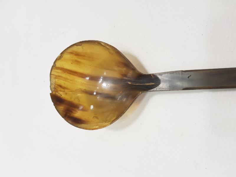 OSMANLI DÖNEMİ TEKKE İŞİ BOYNUZ KAŞIK 