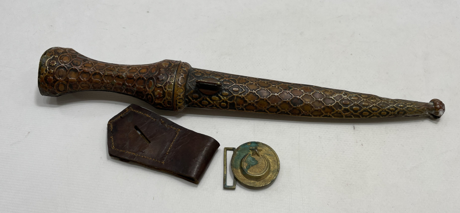 OSMANLI DÖNEMİ TÜFENG FABRİKASI ÜRETİMİ TAM TAKIM ENVERİYE KAMASI