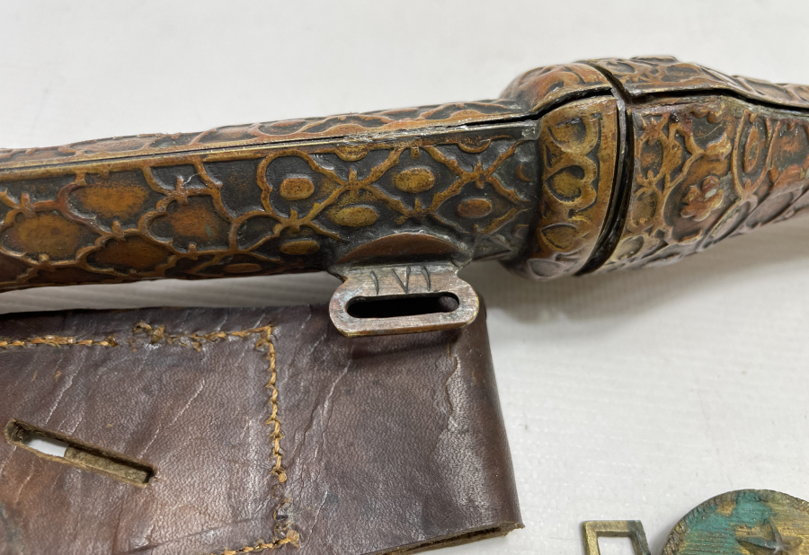 OSMANLI DÖNEMİ TÜFENG FABRİKASI ÜRETİMİ TAM TAKIM ENVERİYE KAMASI