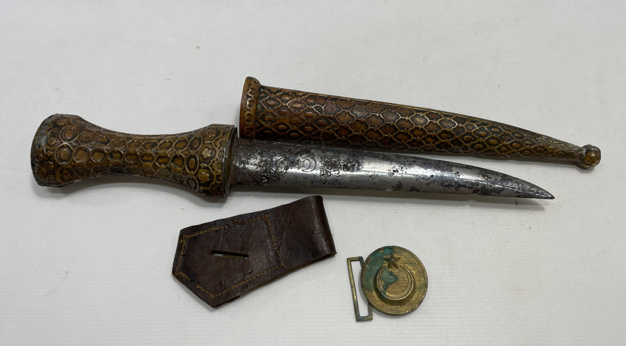 OSMANLI DÖNEMİ TÜFENG FABRİKASI ÜRETİMİ TAM TAKIM ENVERİYE KAMASI