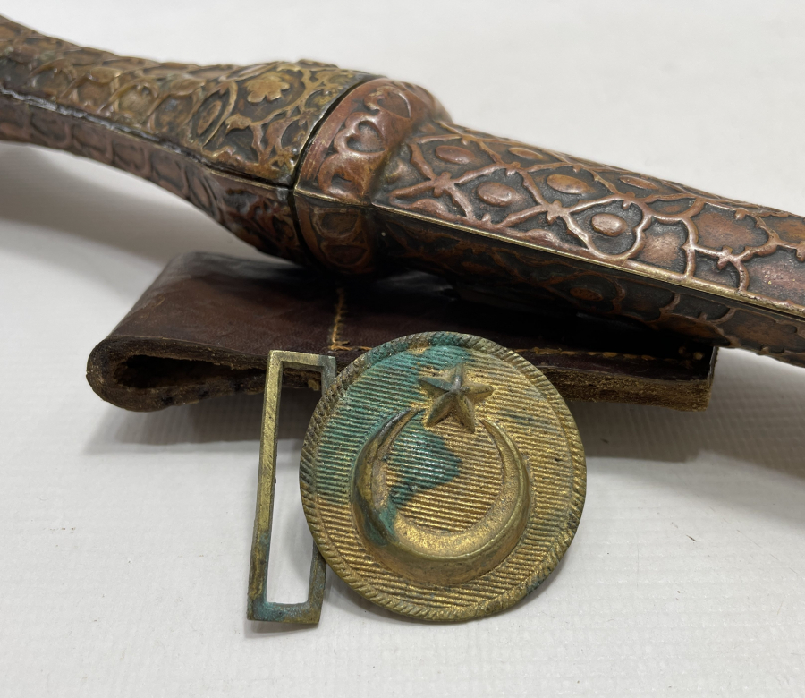 OSMANLI DÖNEMİ TÜFENG FABRİKASI ÜRETİMİ TAM TAKIM ENVERİYE KAMASI