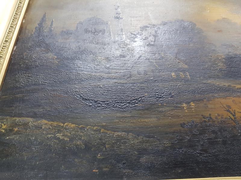 OSMANLI DÖNEMİ YAĞLI BOYA RESİM 