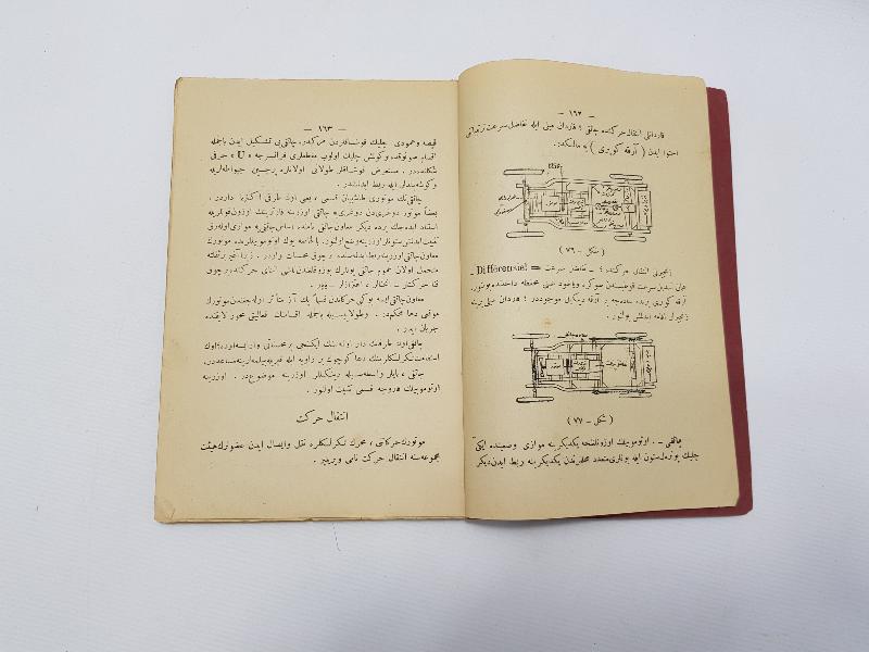 OSMANLICA KİTAP: OTOMOBİL VE TRAKTÖR