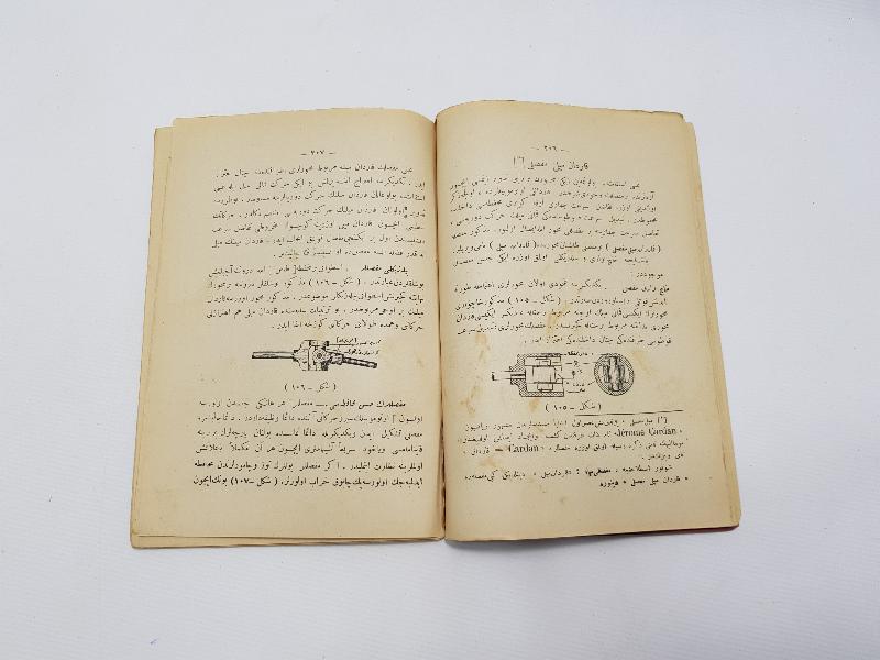 OSMANLICA KİTAP: OTOMOBİL VE TRAKTÖR