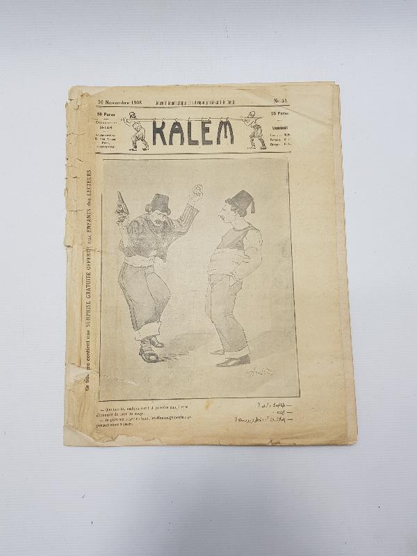 OSMANLICA MİZAH DERGİSİ: KALEM