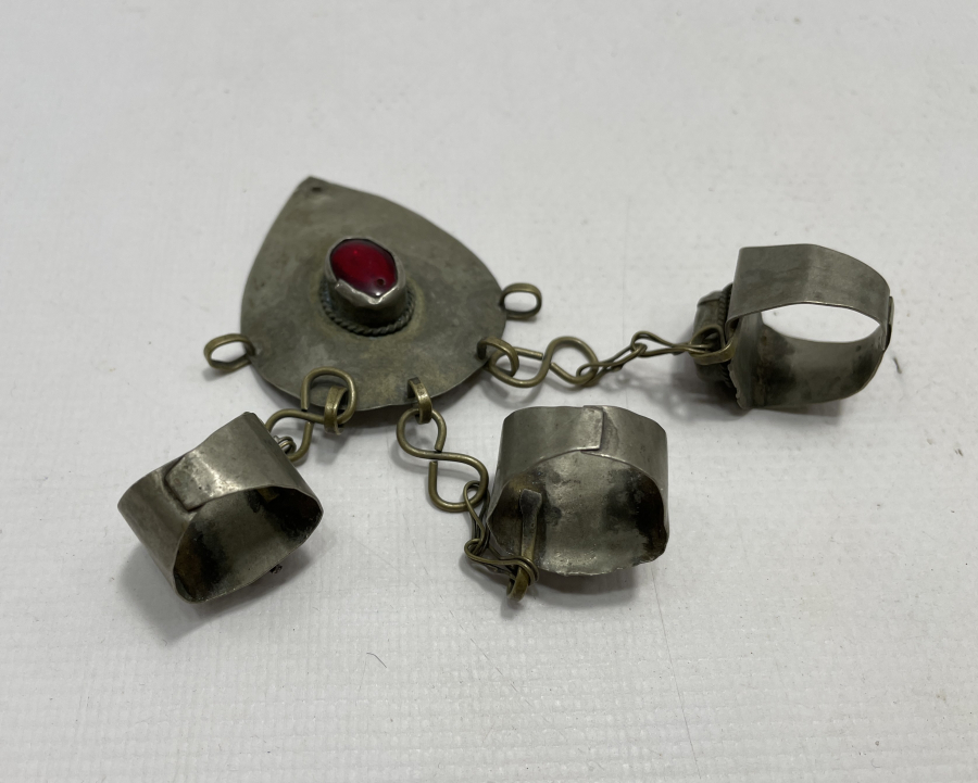 ÜÇ YÜZÜKLÜ ANTİKA TÜRKMEN İŞİ TAKI