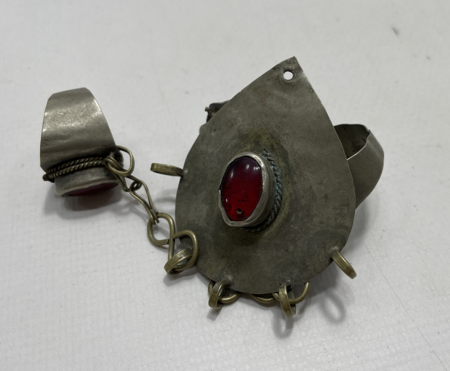 ÜÇ YÜZÜKLÜ ANTİKA TÜRKMEN İŞİ TAKI