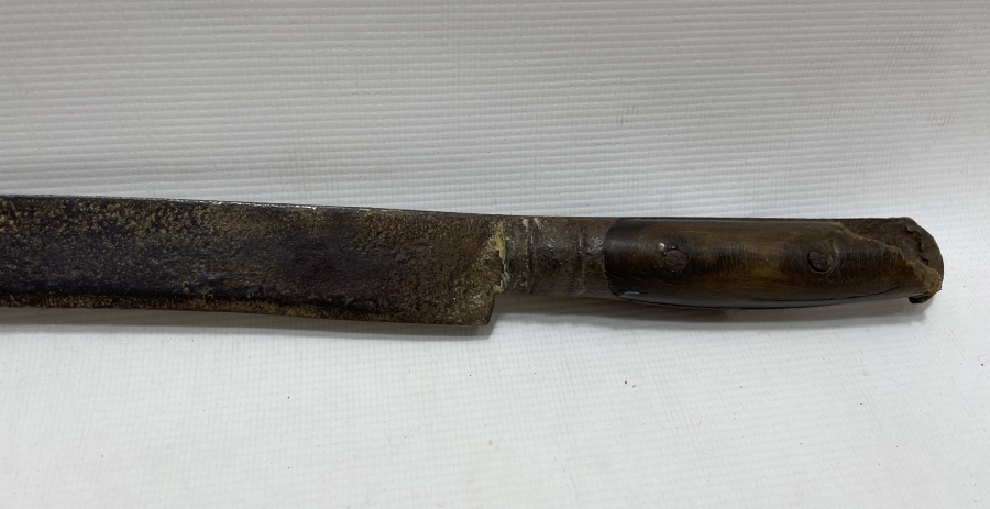 ÜZERİ OSMANLICA YAZILI OSMANLI DÖNEMİ YATAĞAN KILICI